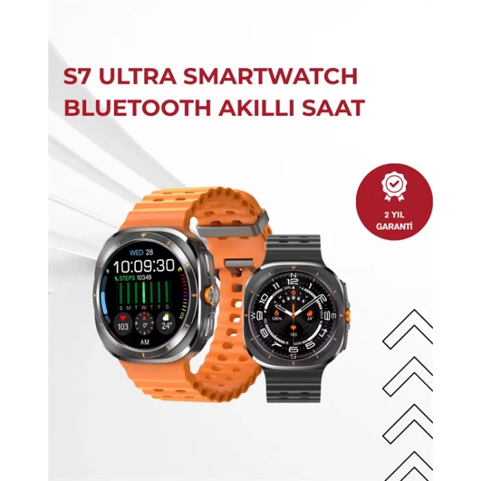 Toza ve Suya Dayanıklı Unisex Akıllı Saat | Renkli Ekran | Mikrofonlu Model