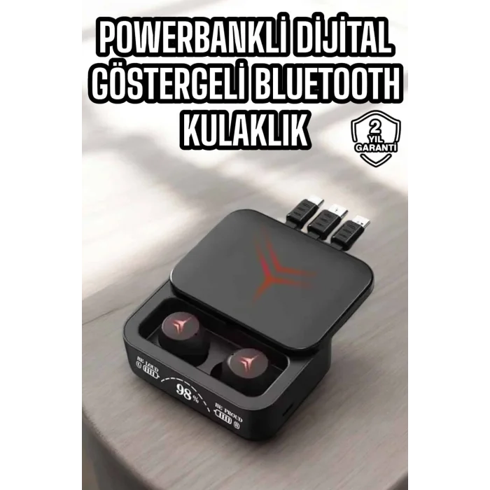 Ucuz ve Kaliteli Bluetooth Kulaklık TWS Çoklu Şarj Girişi Yüksek Ses Kaliteli