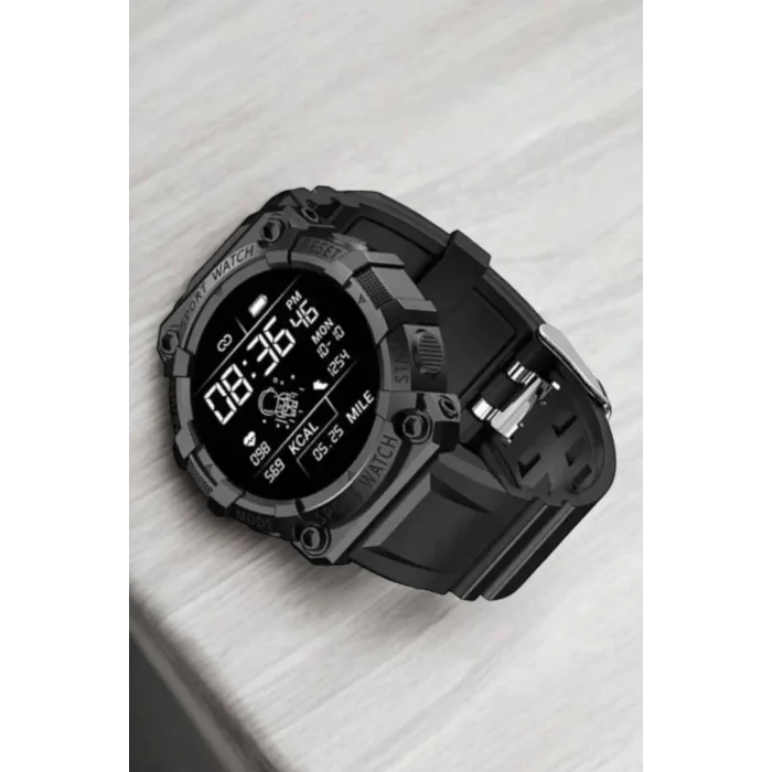 Unisex Tasarımıyla Klasik ve Spor Kombinlere Uygun Akıllı Saat