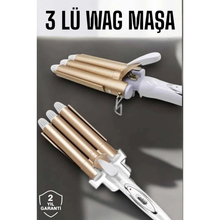 Wag Maşa Yüksek Isı Ayarlı Su Dalga Maşası