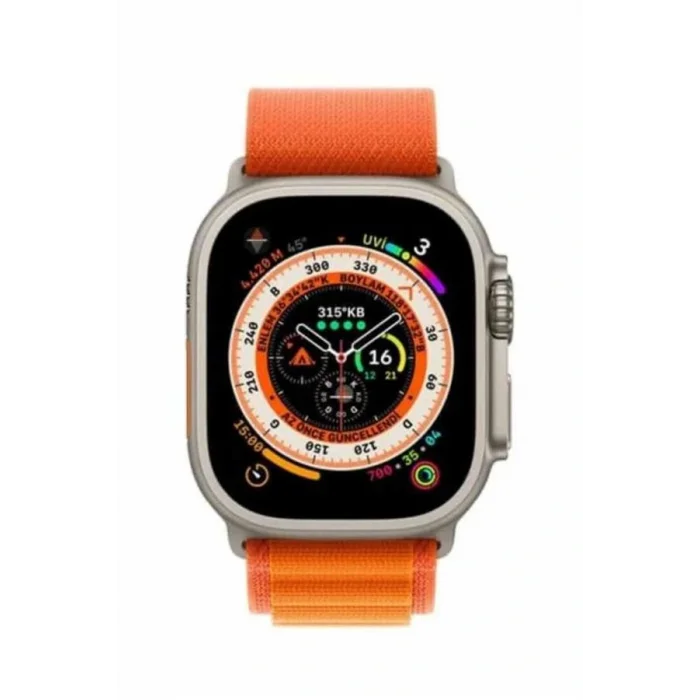 Yeni Nesil Akıllı Saat Çok Yönlü Titreşimli 49 MM Android ve İOS Uyumlu