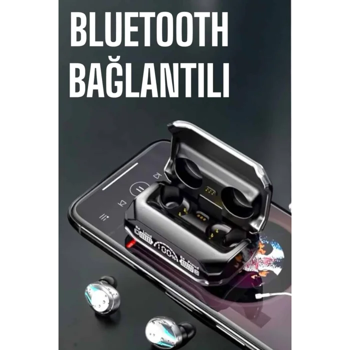 Yeni Nesil Kablosuz Bluetooth Kulaklık Dijital Göstergeli 5.3 Bluetooth