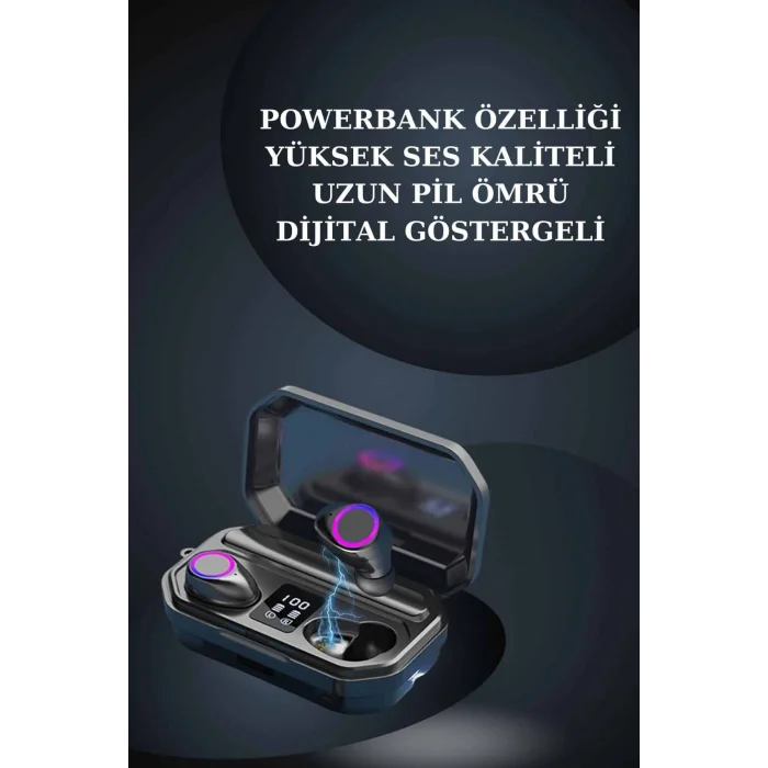 Yeni Nesil Kampanyası Bluetooth Bağlantılı Akıllı Saat ve Kablosuz Kulaklık Dijital Göstergeli