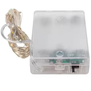 3*AA PİLLİ 4 RENKLİ 10 METRE KABLOLU BAĞ LED (5047)