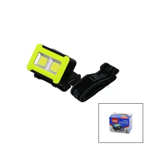 PİLLİ 3W COB LED KAFA LAMBASI FENER 3-KADEME IŞIK AYARI - FLAŞÖR  4.5V 150LÜMEN (5047)
