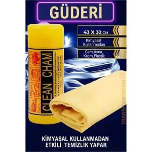 Sentetik Güderi Bez 36x42 Cm Cam Krom Kaporta Ayna Bezi