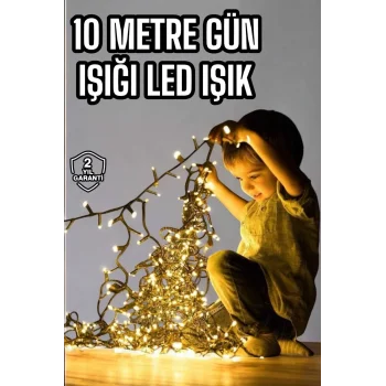 10 Metre Led Işık Saçaklı Dekoratif Şerit Led