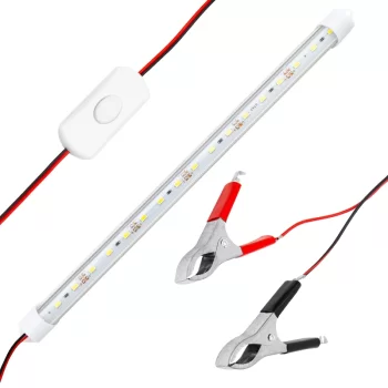 12 VOLT 5 WATT T8 LED AMPUL 30 CM AKÜ MAŞALI (5047)