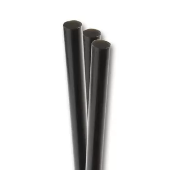 12x300mm Siyah Kalın Çubuk Silikon 1kg - Tamirat Ve Sızdırmazlık İçin En Kaliteli Silikon