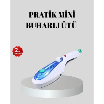 1500W Buharlı El Seyahat Ütüsü – Kompakt, Taşınabilir, Her Kumaşa Uygun