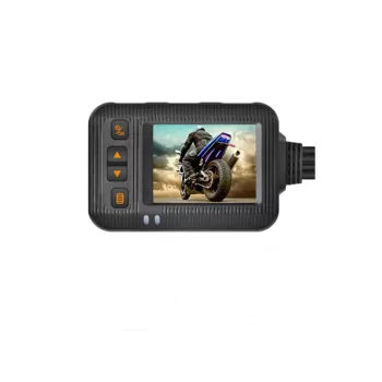 2 İnç Ekran 1080p Motosiklet Ön Ve Arka Görüş Kamerası Kumandalı Gidon Baglantılı