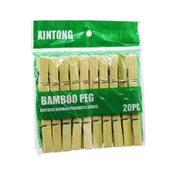 20PCS AHŞAP BAMBU MANDAL (5047)