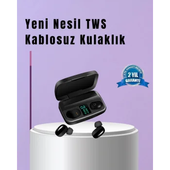 22 Kez Şarj İmkanı Sunan A10s TWS Bluetooth Stereo Kulaklık