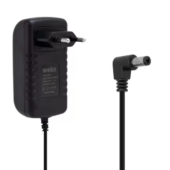 25.2 VOLT - 1 AMPER 5.5*2.5 UÇLU YERLİ ÜRETİM PRİZ TİPİ ADAPTÖR (5047)
