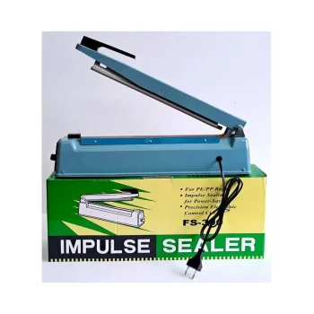 30Cm Metal Gövde Poşet Ağzı Yapıştırma Kapatma Makinası FS-300 (5047)