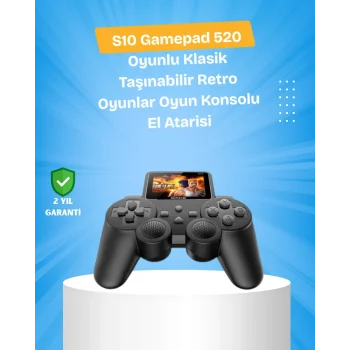 500 Oyun Tek Cihazda! Nostalji ve Eğlence Yanınızda