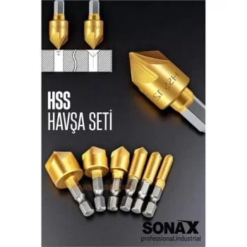 6 lı HSS Havşa Seti - Havşa Matkap Ucu Seti