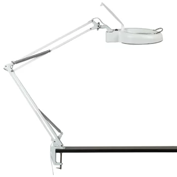 8606C-D 220 VOLT 3 DİOPTER 80 LEDLİ MASA ÜSTÜ AKROBAT BÜYÜTEÇ (5047)