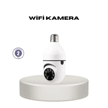 Akıllı Duy Kamera Uzaktan Kontrol ve Geniş Görüş Açılı