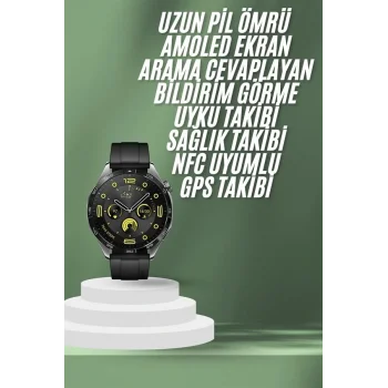 Akıllı Saat 5.0 Bluetooth Bağlantılı Sağlık ve Uyku Takibi Sosyal Medya Girişli