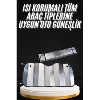 Araç Güneşlik Koruyucu Cam Güneşliği Otomobil Güneşlikleri Katlanabilir