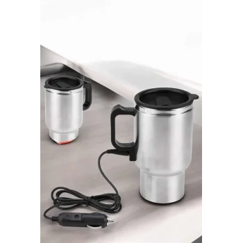 Araç İçi Termos 12 Watt Isıtıcı Uzun Süre Sıcak Tutabilen