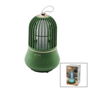 ARMUT MODELİ USB ŞARJLI SİNEK ÖLDÜRÜCÜ CIZ MAKİNE MASA ÜSTÜ - ASKI HALKALI ETKİ=20M2ÇAP: 13CM Y:20.5CM PT-Z618 (5047)