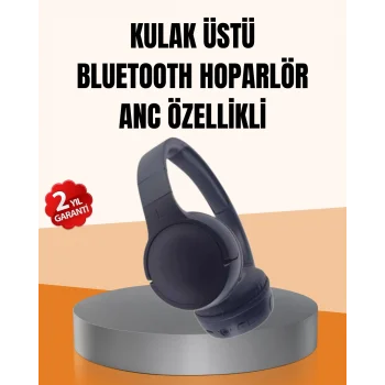 Ayarlanabilir Baş Bantlı Kablosuz Kulak Üstü Kulaklık