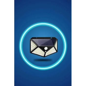 Bahçe Lambası Bahçe Aydınlatma Sensörlü Suya Dayanıklı 100 Led