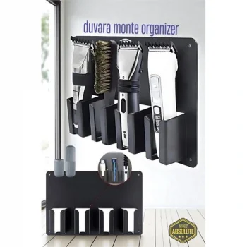 Berber Kuaför Tıraş Makinesi Organizeri - Tıraş Makine Fırça Tutucu