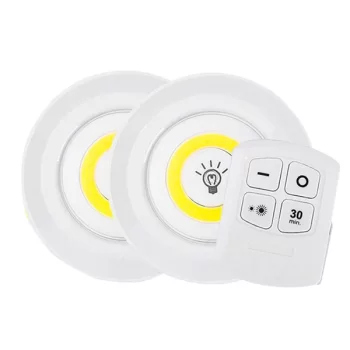 BEYAZ 150 LÜMEN COB LED YUVARLAK ÇİFT AMPÜL KUMANDALI (5047)