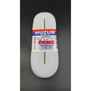 BEYAZ - 2CM PAÇA LASTİK YASSI GENİŞ 10MT (5047)