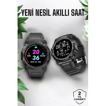 Bluetooth 5.0 Destekli Çok Fonksiyonlu Yeni Nesil Akıllı Saat