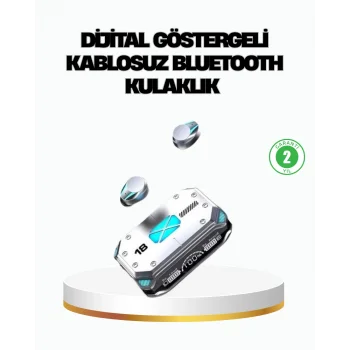 Bluetooth 5.3 Teknolojili Kablosuz Kulaklık – Anında Bağlantı, Kesintisiz Ses, Yüksek Performans