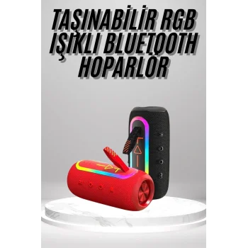 Bluetooth Hoparlör Uzun Pil Ömrü Taşınabilir Yüksek Ses Kaliteli