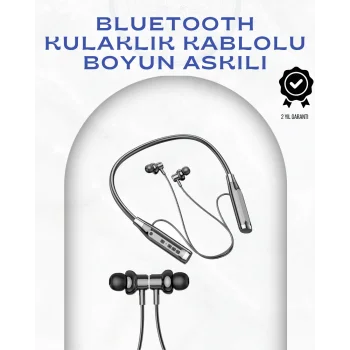 Boyun Askılı Kablosuz Kulaklık – 120 Saat Kesintisiz Müzik Keyfi