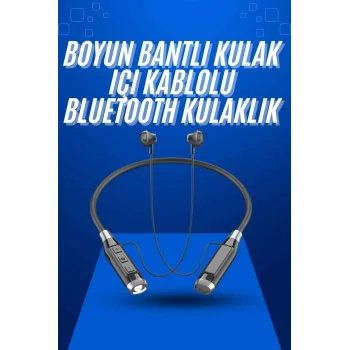 Boyun Bantlı SD Kart Girişli Yüksek Perfomanslı Bluetooth Kulaklık
