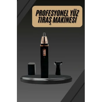 Burun Kulak Kıl Tüy Temizleme Ve Tıraş Makinesi Mini Paslanmaz Çelik