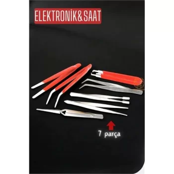 Cımbız Seti 7 Parça Elektornikçi Cımbız Seti