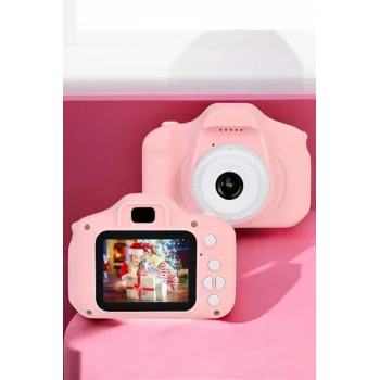 Çocuk Kamerası Profesyonel Hafif Ve Uzun Ömürlü USB Şarjlı 2.0 İnç
