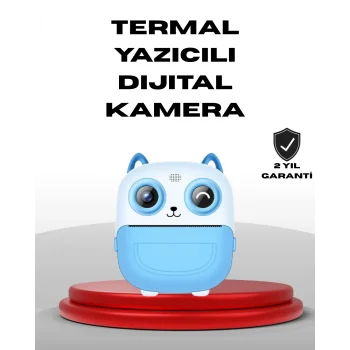 Çocuklar İçin Anında Baskı Dijital Kamera 48MP Full HD