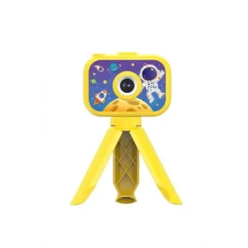 Çocuklara Özel Ayaklı Mini Fotoğraf Makinesi Dijital LCD Ekran