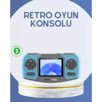 Çocuklara Özel Retro Oyun Konsolu Portatif Eğlence Cihazı