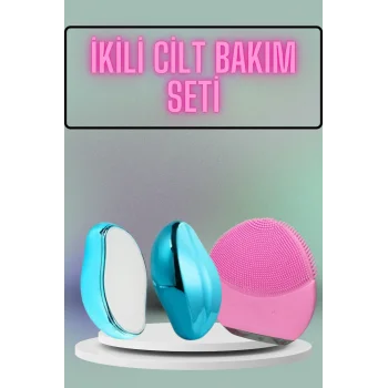 Crystal Eraser Epilasyon Aleti ve Titreşimli Yüz Temizleme Masaj Aleti