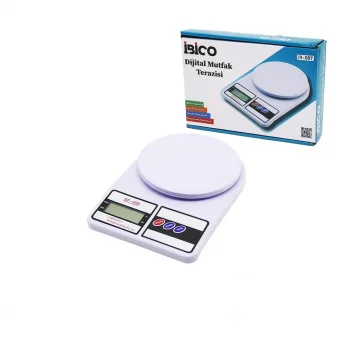 DİJİTAL - PİLLİ MUTFAK TERAZİSİ TARTI 10KG / 1GR (5047)