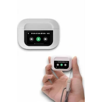 Dokunmatik Ekranlı Bluetooth Kulaklık TWS İOS Android Tüm Telefonlara Uyumlu Kulaklık