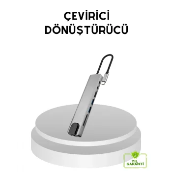 Dönüştürücü Hub – Kompakt, Dayanıklı ve Yüksek Hızlı Bağlantı