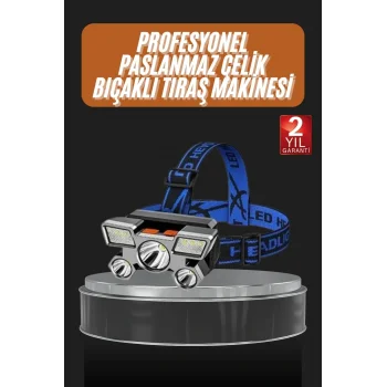 El Feneri Süper Kafa Lambası 4 Modlu 5 Led Kafa Feneri