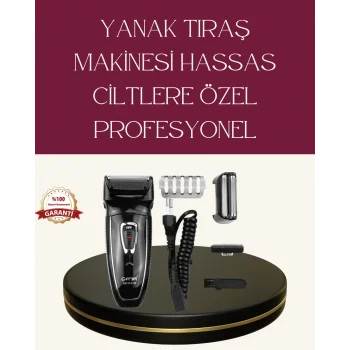 Erkekler İçin Folyo Başlıklı Tıraş Makinesi