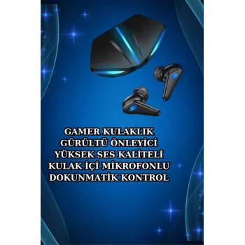 Gamer Kulaklık ve Çok Kordonlu Akıllı Saat Gürültü Önleyici GPS Desteği